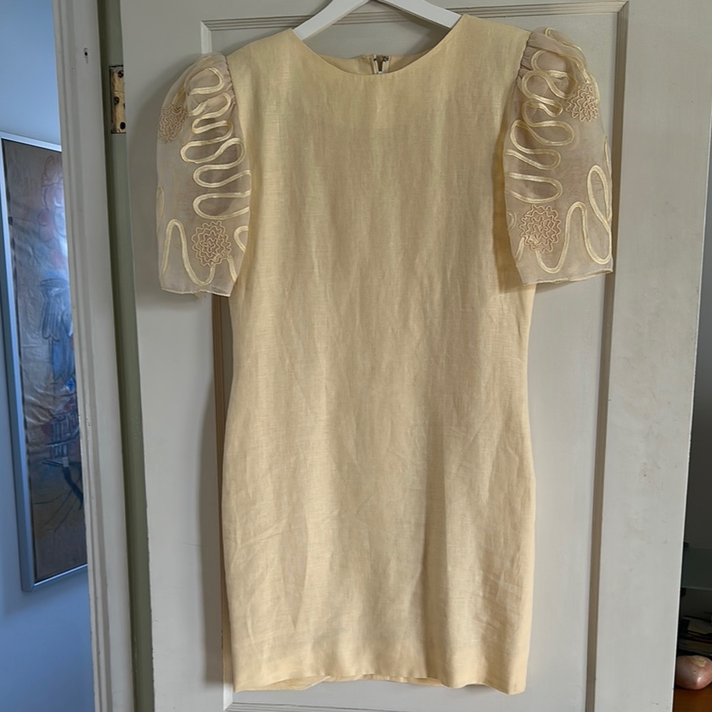 Cream Puff Sleeve Ruched Mini Dress for Cocktail